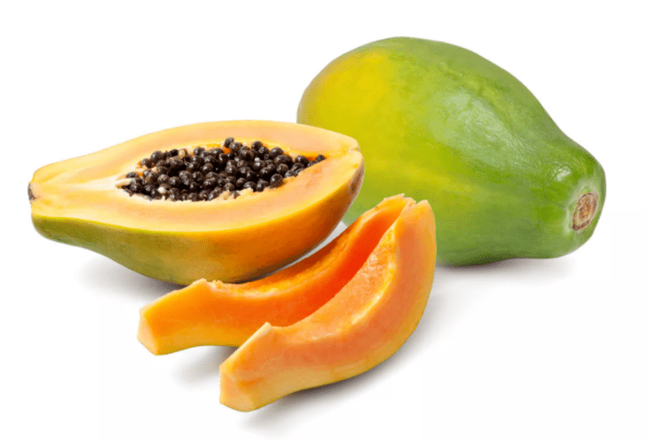 Papaya-Extrakt als Bestandteil von Clean Vision